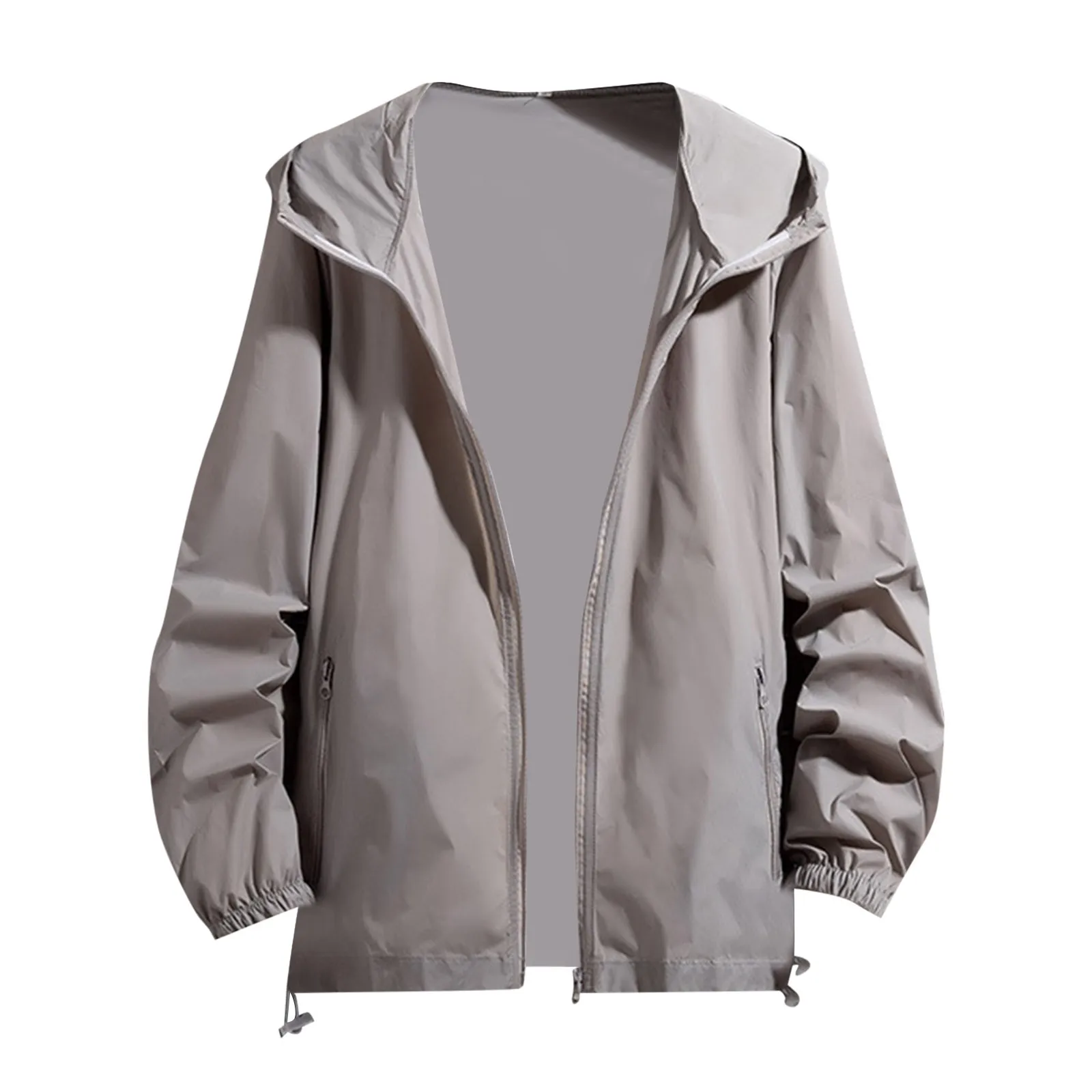 Chaqueta de secado rápido para hombre y mujer, abrigo de piel ultraligero, Anti-UV, para acampada, senderismo y protección solar, para verano, 2024