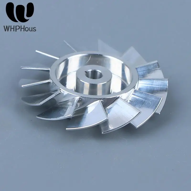 1PC Durable Hair Dryer Parts 27mm Aluminum High-speed Fan Blade Impeller CNC Machined High Precision Impeller Repair Accessory