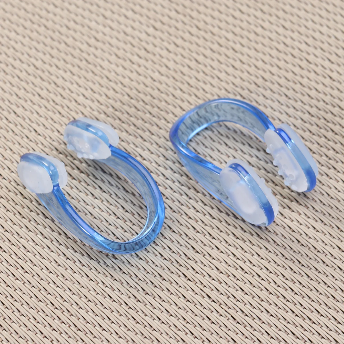 

10 Pcs Swimming Nose Clip Aldult Adults Accessories Protector Silicone Pool Blue