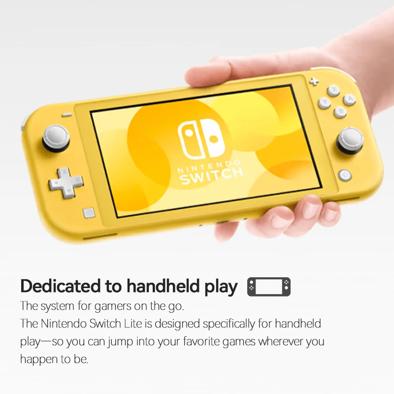 Nintendo Switch Lite 5.5 inch LCD Touch Screen 32GB Internal Storage Wi-Fi Blue Turquoise Grey Yellow Coral Dialga Palkia Gold