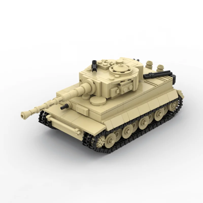 

Изготовленный на заказ MOC-201271, масштаб 1/45, набор строительных блоков Tiger 131 (598 шт.), игрушки в подарок