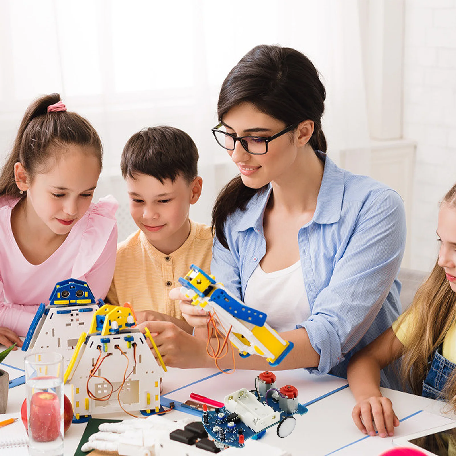 

Stem Physics Science Toy Car Kit Soldering Kits for Kids Toys