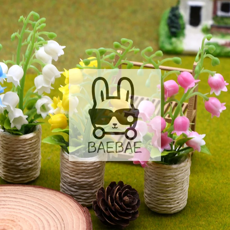 

1:12 кукольный домик, миниатюрное растение в горшке, цветочный горшок, бонсай, домашняя модель, декор, игрушка, аксессуары для кукольного дома