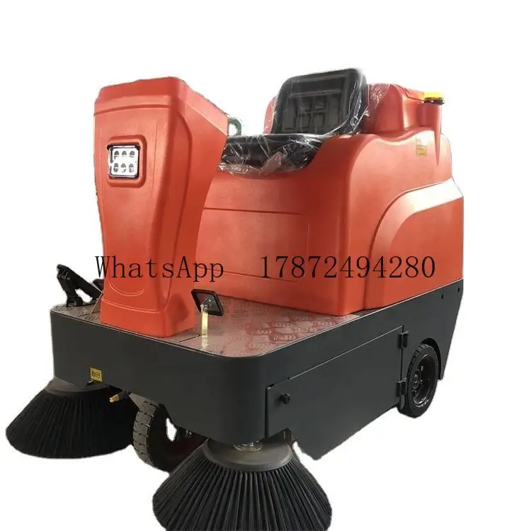 Factory Workshop Brush Making Machines Multi-Function Outdoor Sweeper Brush-Type Floor Scrubber Campus Garbage Collection Truck