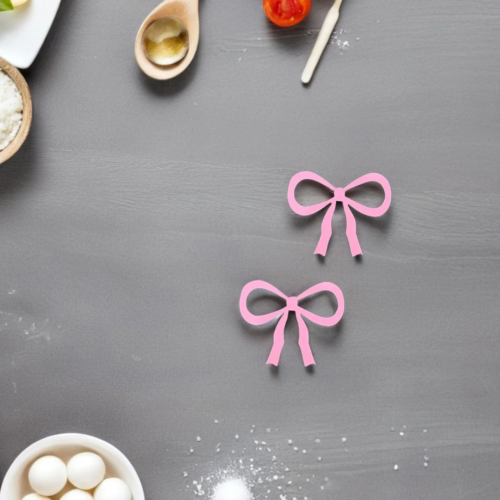 

12Pcs Bow Wine Glass Charm Acrylic Drink Identifiers Tags Birthday Wedding Party Decoration Elegant Bowknot Markers