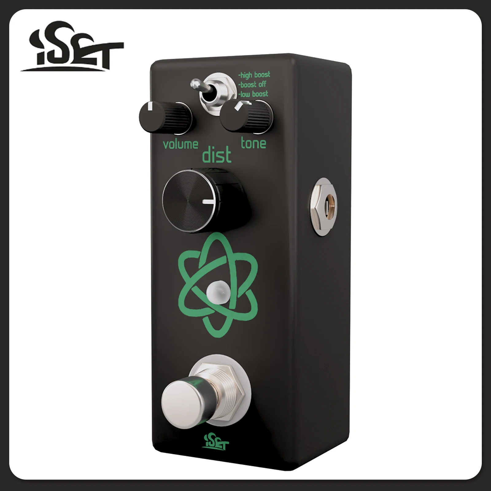 ISET PD-3 تأثير الغيتار المعدني الثقيل دواسة تأثير الذرة الصغيرة المعادن الثقيلة صحيح الالتفافية دواسة الغيتار الكهربائي باس الملحقات #3