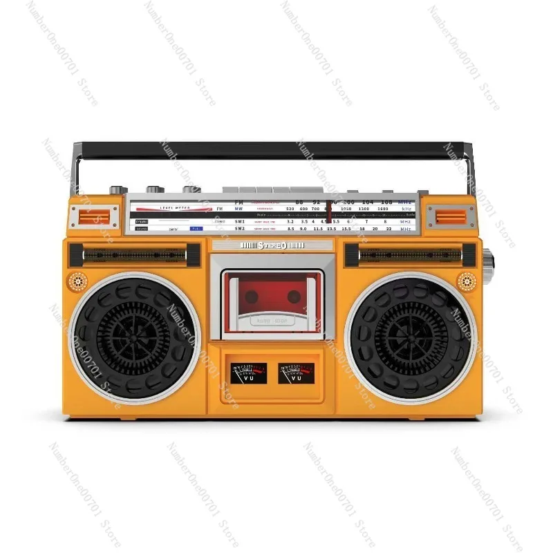 For Cross-border Nostalgic Tape Recorder Player Multi-band Radio Stereo Retro Binaural
