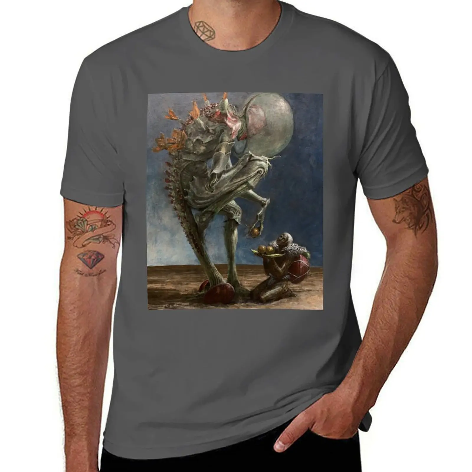 Sage Seed T-Shirt Big Size Daily Wear T-Shirt