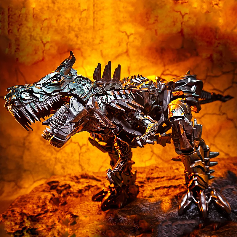 Bmb Aoyi Transformatie Actiefiguur Speelgoed Ls05 HMK-04 Grimlock Model Ko Vergrote Dinosaurus Leider Oversized Vervormingsrobot