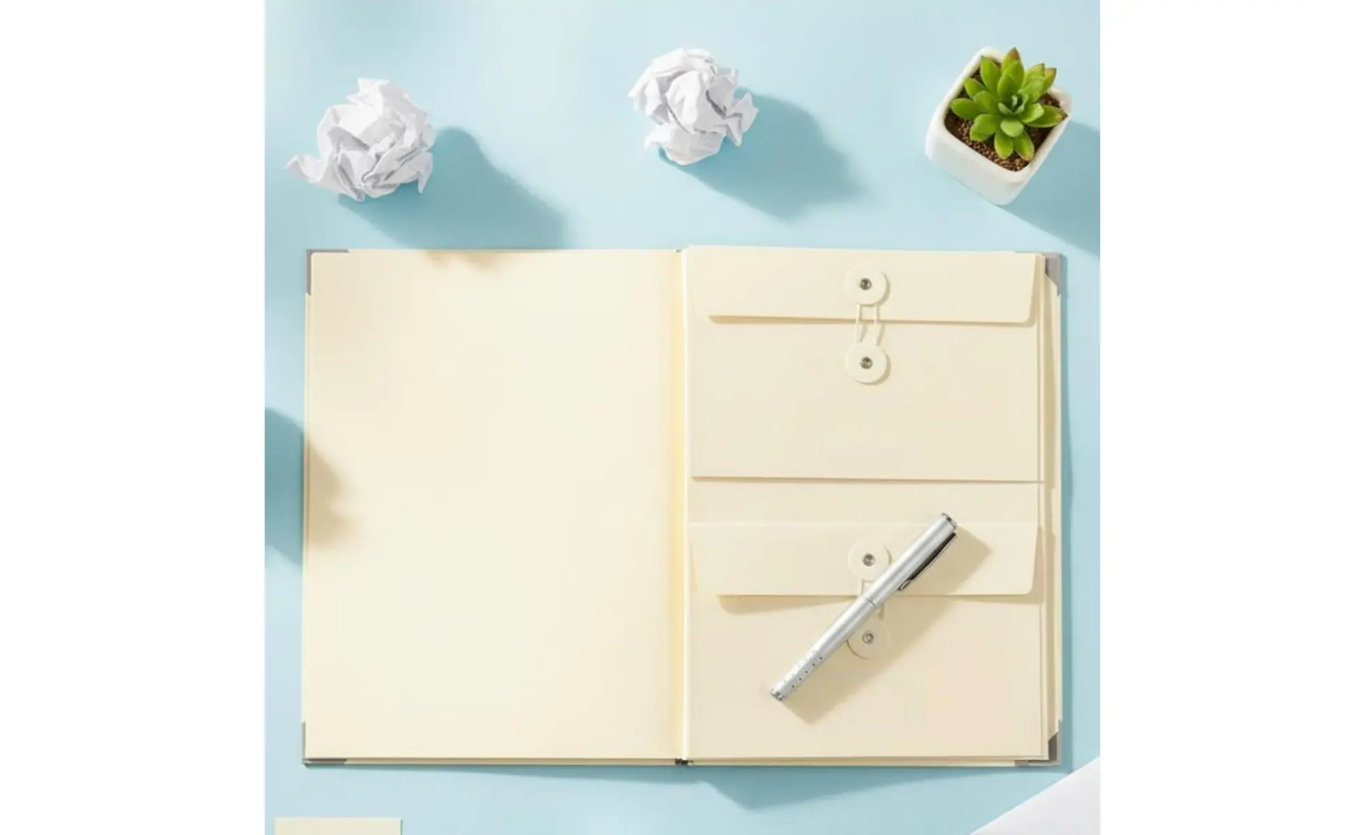 Manila Pocket Binder Expandable Accordion File Folder Expanding File Folder Easy to Organize Expanding Document Organizer