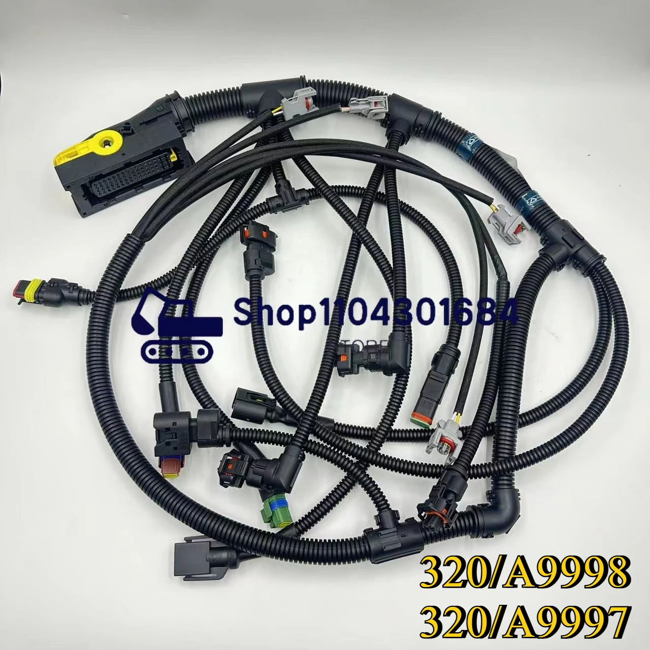 

Жгут проводов двигателя для JS210 JS220 JS230 JCB444 JCB448 320/A9998 320/A9997 322838401 Жгут проводов для деталей экскаватора JCB