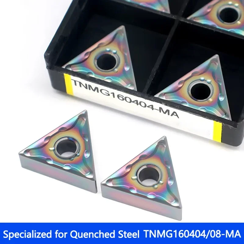 10 قطعة/صندوق TNMG160404/08 اللون المغلفة التصنيع باستخدام الحاسب الآلي إدراج خاص للفولاذ المقاوم للصدأ/الفولاذ المقسى/الصلب #1