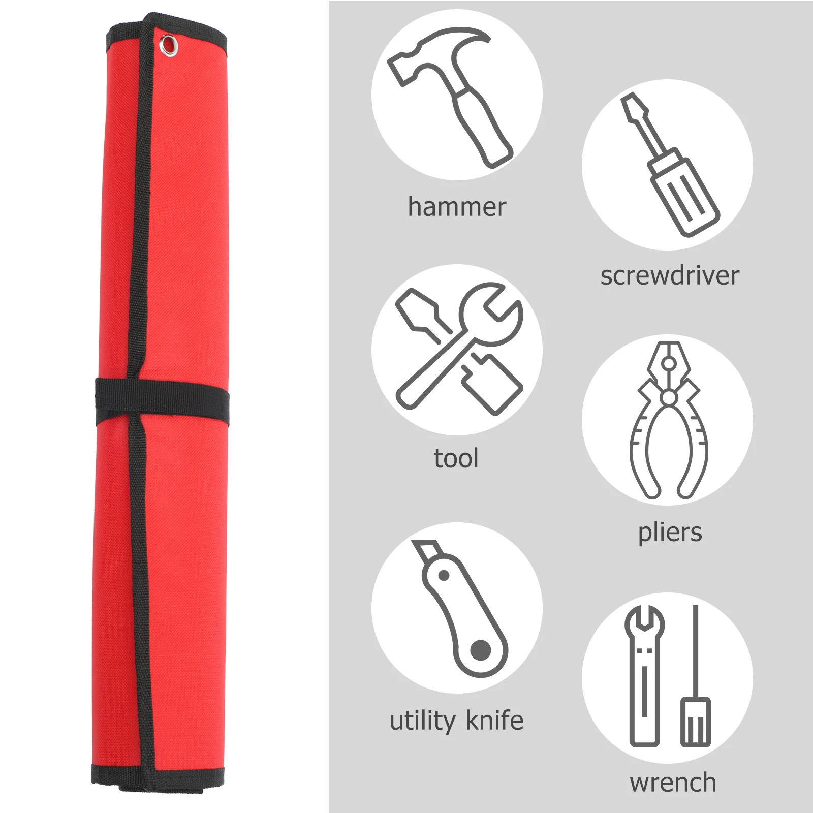 

Tool Hanging Bag Wrench Organizer Mechanic Tools Pouch Electrician Storage Bags for Multi-function Toolbox