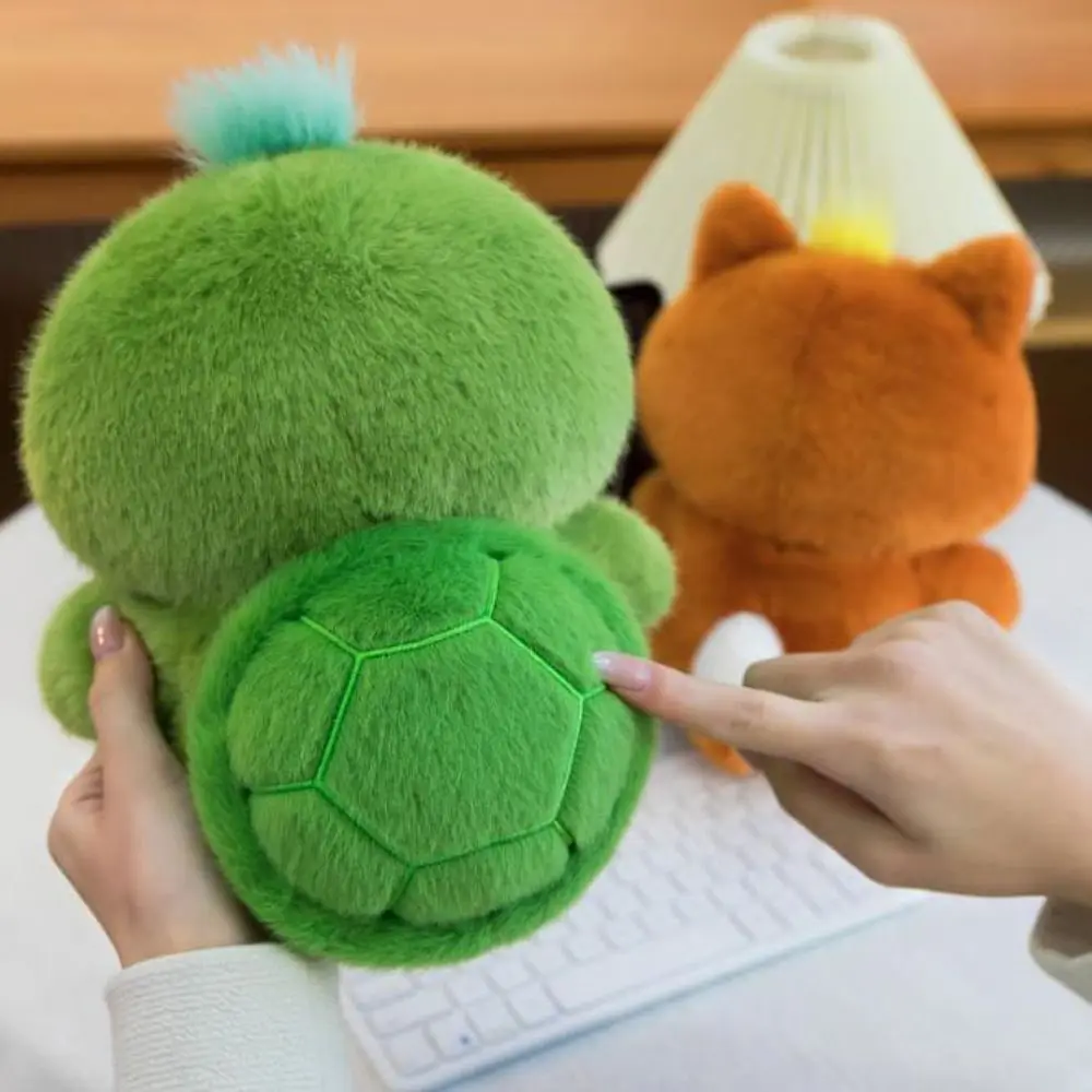 الراحة ألعاب من القطيفة رقيق الباندا ألعاب من نسيج مخملي جمع استرضاء السلاحف أفخم دمية 15 سنتيمتر لينة القط ميمي أفخم دمية الاطفال هدايا عيد #5
