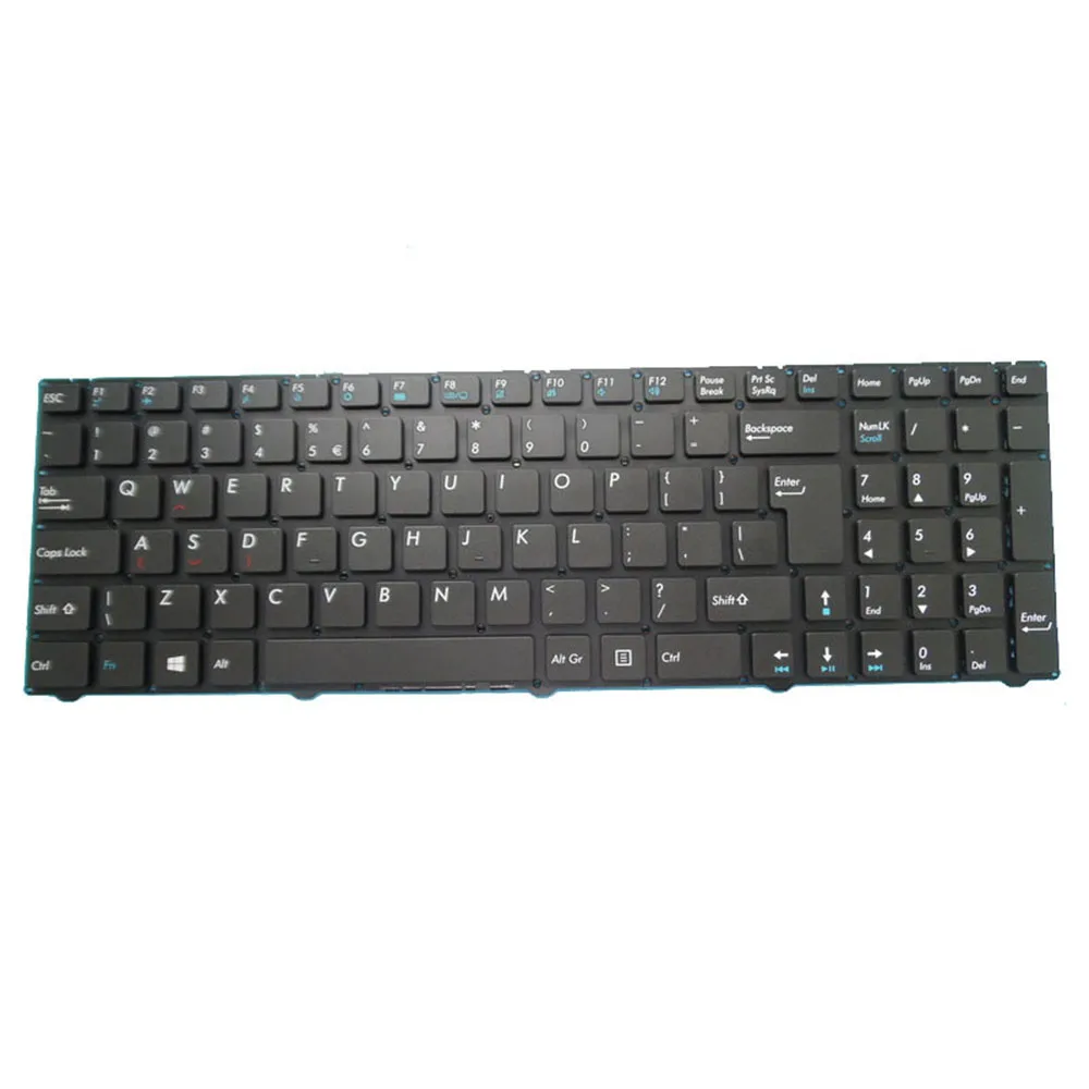 Laptop Keyboard For Pegatron D15 V150062BK6 UI Without frame New United States US Black Big Enter