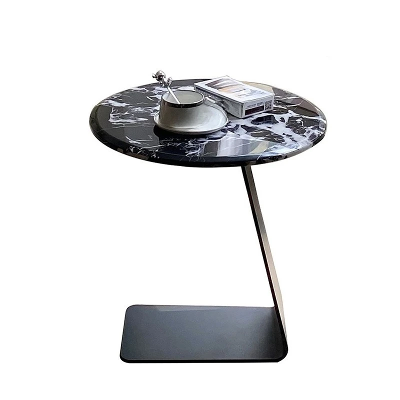 Marble corner few round home and commercial office side few living room villa tea table sofa coffee table marble coffee table