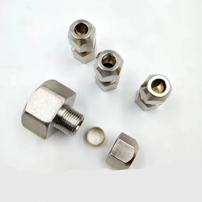 Compression Ferrule Tube Fitting Tube 4-12mm Female 1/8