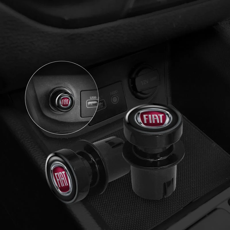 2 قطعة ولاعة السجائر في السيارة التوصيل ولاعة السجائر عنصر التوصيل لشركة فيات 500 غراندي ستيلو فريمونت بونتو أسترا برافو دوكاتو #3