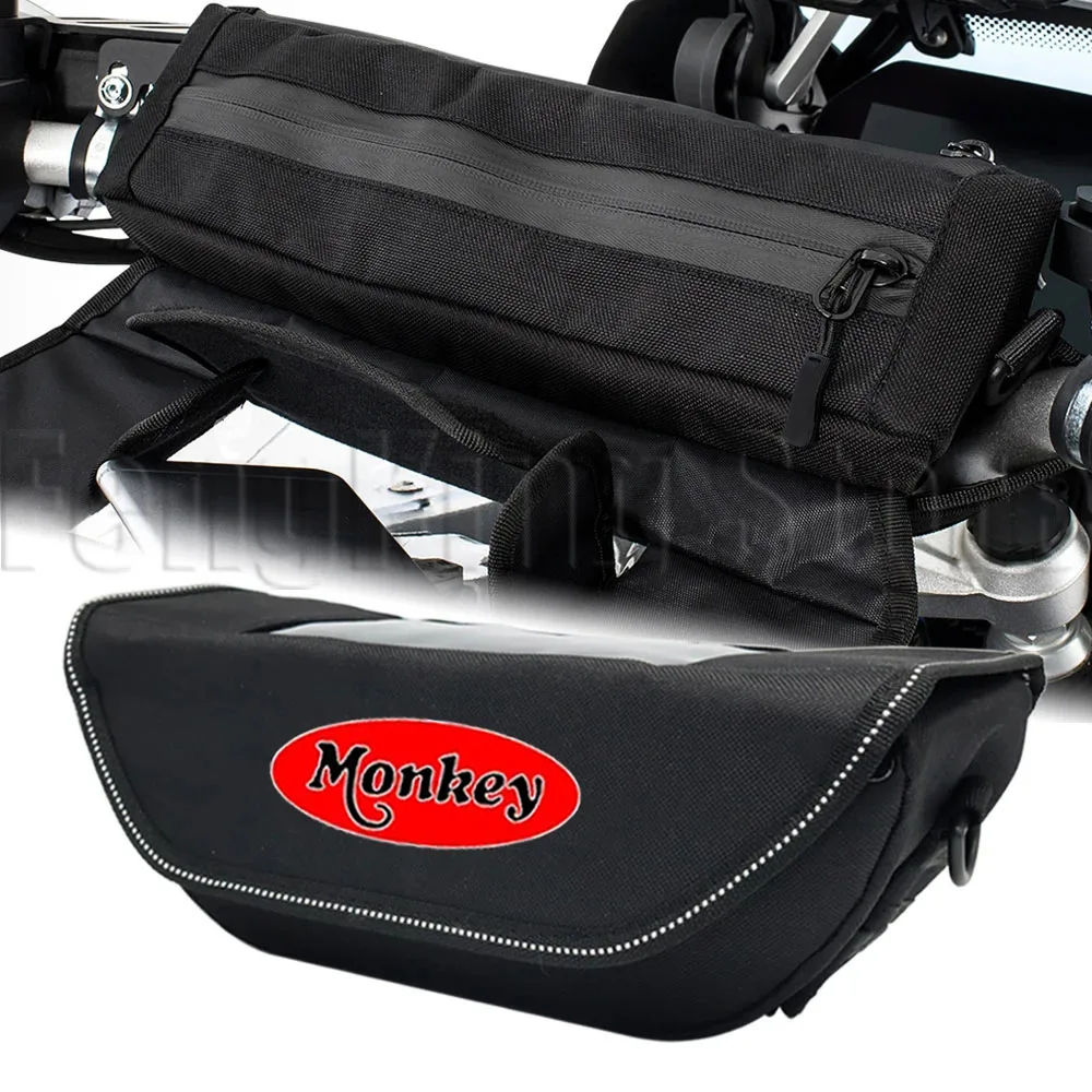 

For Honda monkey 125 125 Motorcycle Handlebar bag waterproof handlebar travel navigation bag