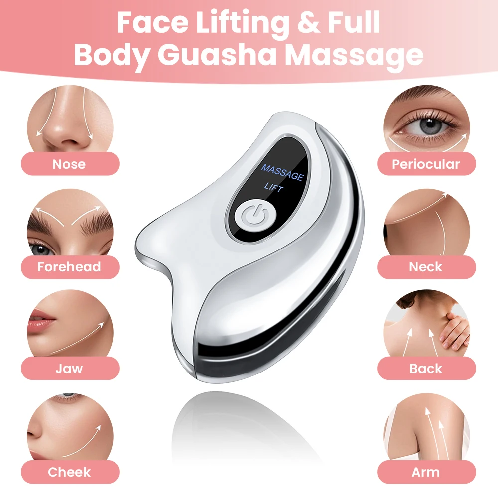 Electric Gua Sha Heated Device Red Blue Light Face Vibration Massager Scraping Board for Skin Rejuvenation Face Lifting Machine - AliExpress 66 Electric Gua Sha Heated Device Red Blue Light Face Vibration Massager Scraping Board for Skin Rejuvenation Face Lifting Machine - AliExpress 66