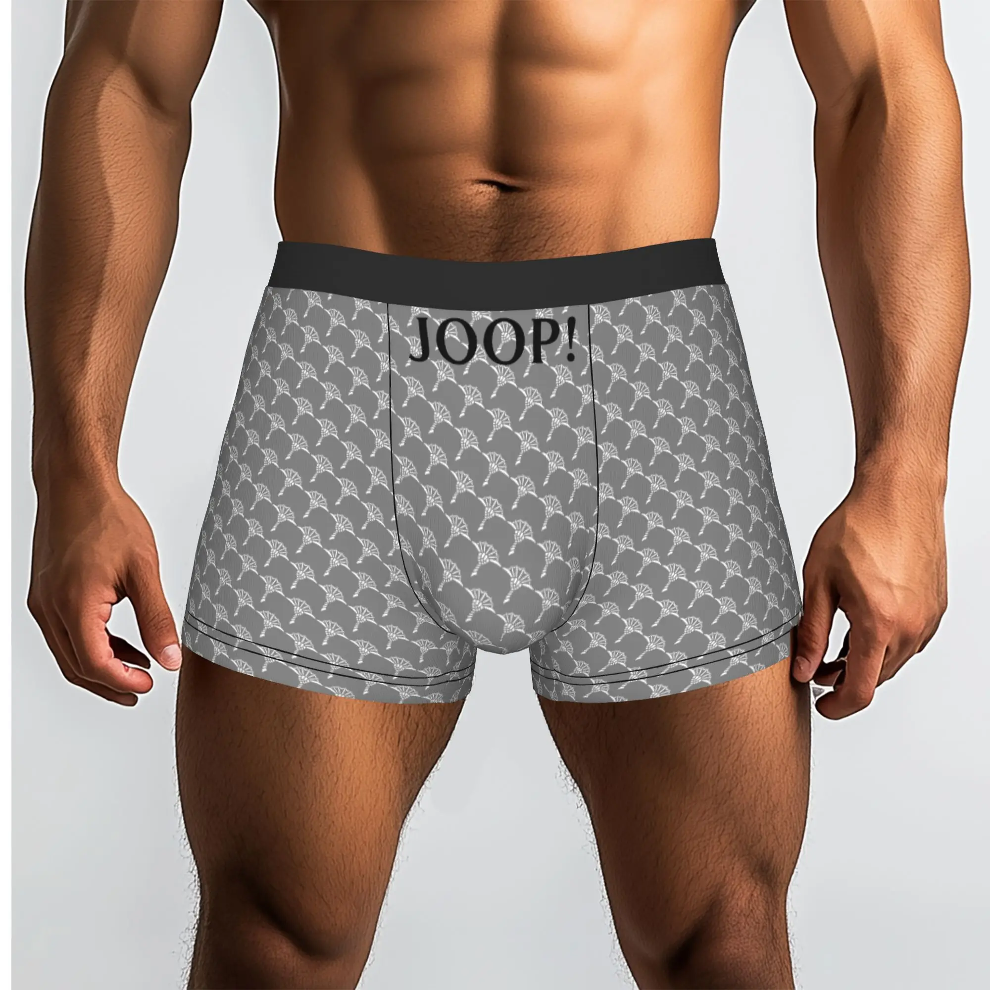 Custom J-joops Underwear Men Printed  Boxer Briefs Shorts Panties Breathable Underpants