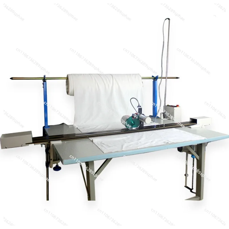 A complete set of automatic cloth breaking machine, electric scissors automatically go back and forth with one key