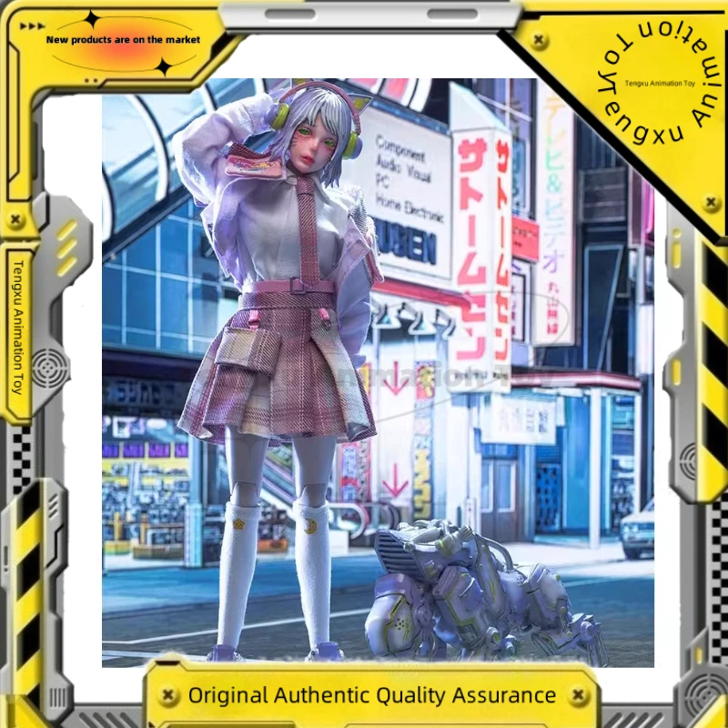 

【Товары на месте】Оригинальная художественная кукла-хакер для девочек 1/6, необыкновенная цветная экшн-кукла