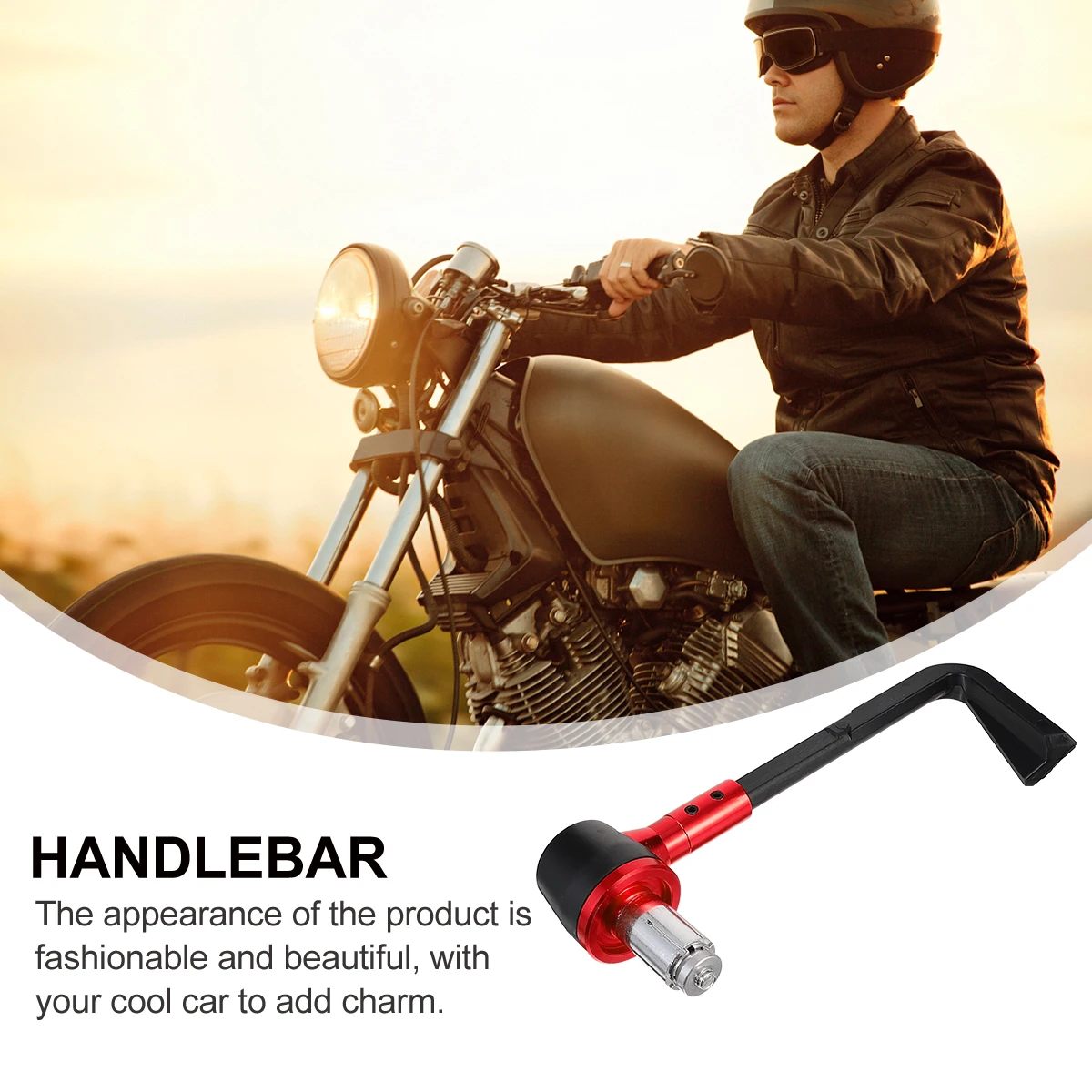 

Aluminum Alloy Motorcycle Handlebar Protector Universal Brake Lever Handguards Non Slip Design Truck Brake Parts Accessories