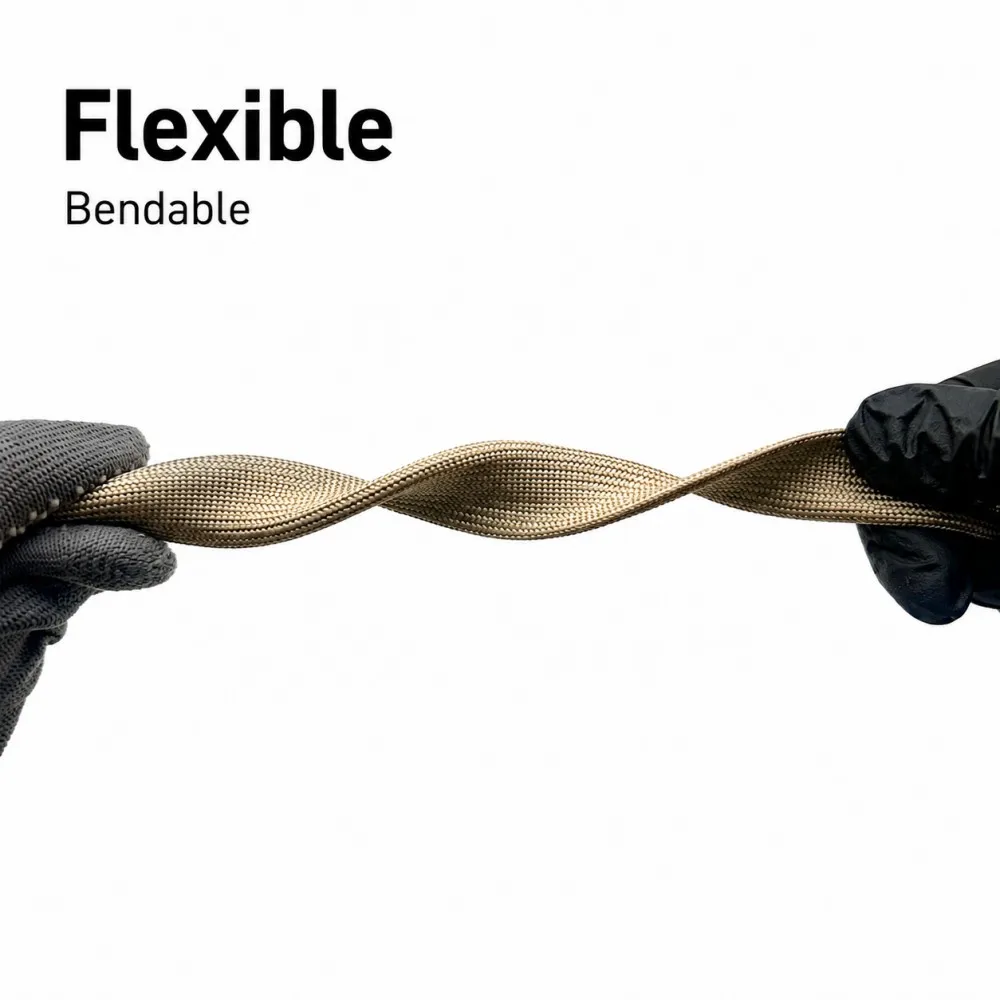 Braided Fiberglass Sleeve 800 Deg.C ID 1/2.5/3/5/6/8/10/12/16/18/20/25/30mm High -temp Insulation Fiber Sleeve Cable Protector
