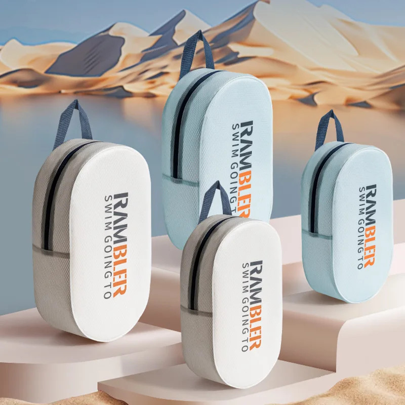 إيفا حقيبة شاطئية مقاومة للماء فصل جاف رطب السباحة اللياقة البدنية الصالة الرياضية الجافة السفر المحمولة سعة كبيرة سستة المنظم حقيبة التخزين