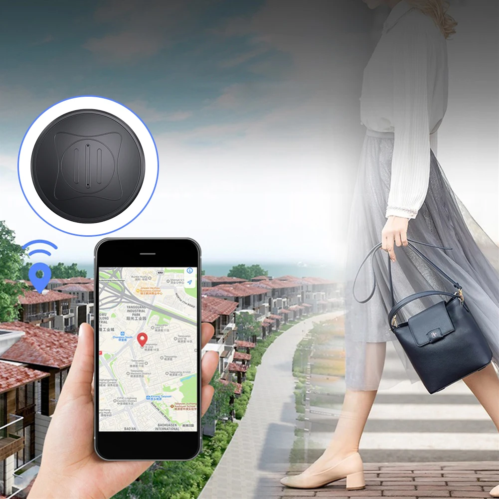 GF10 Mini Magnetic GPS Tracker Anti-Theft SOS Tracking Device Long Standby Real-time Locator For Car/Person/Pet Location Tracker
