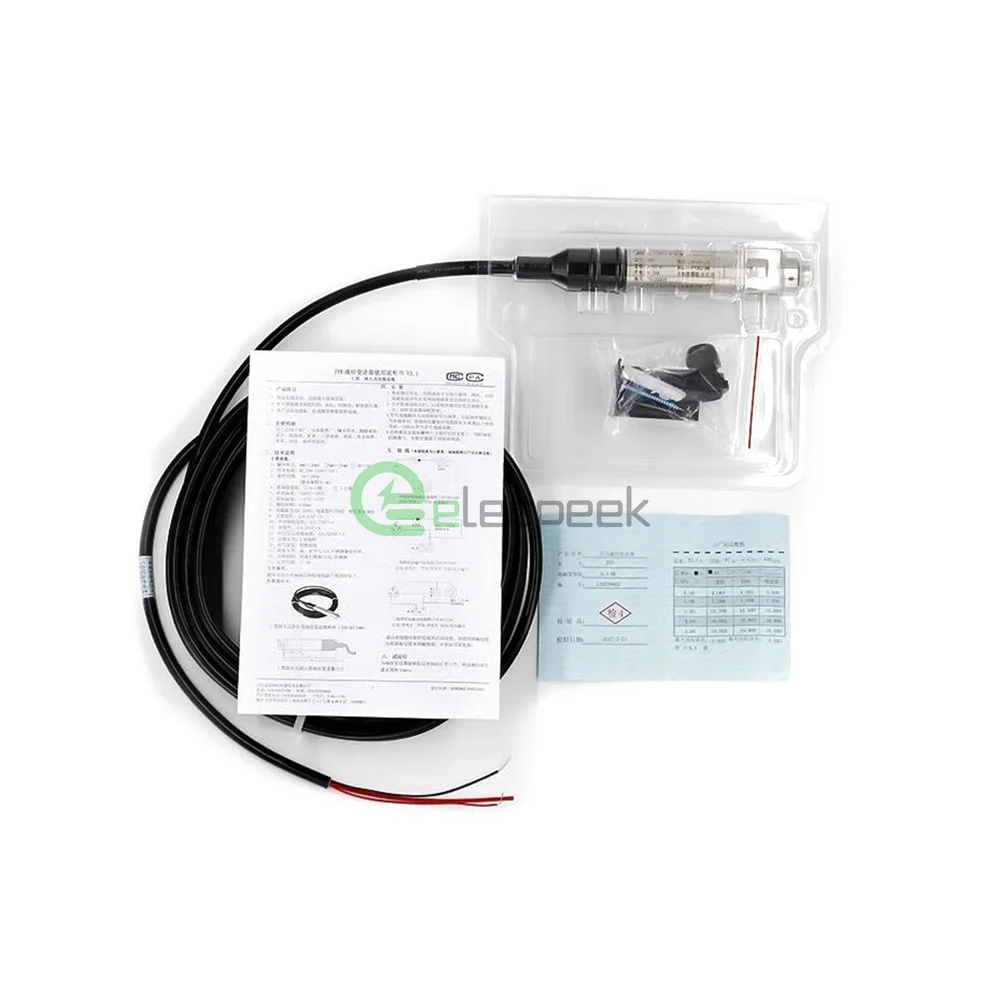 Industrial Grade Level Transmitter Stainless Steel 4-20ma Rs485 Pressure Level Sensor Liquid Pressure Sensor