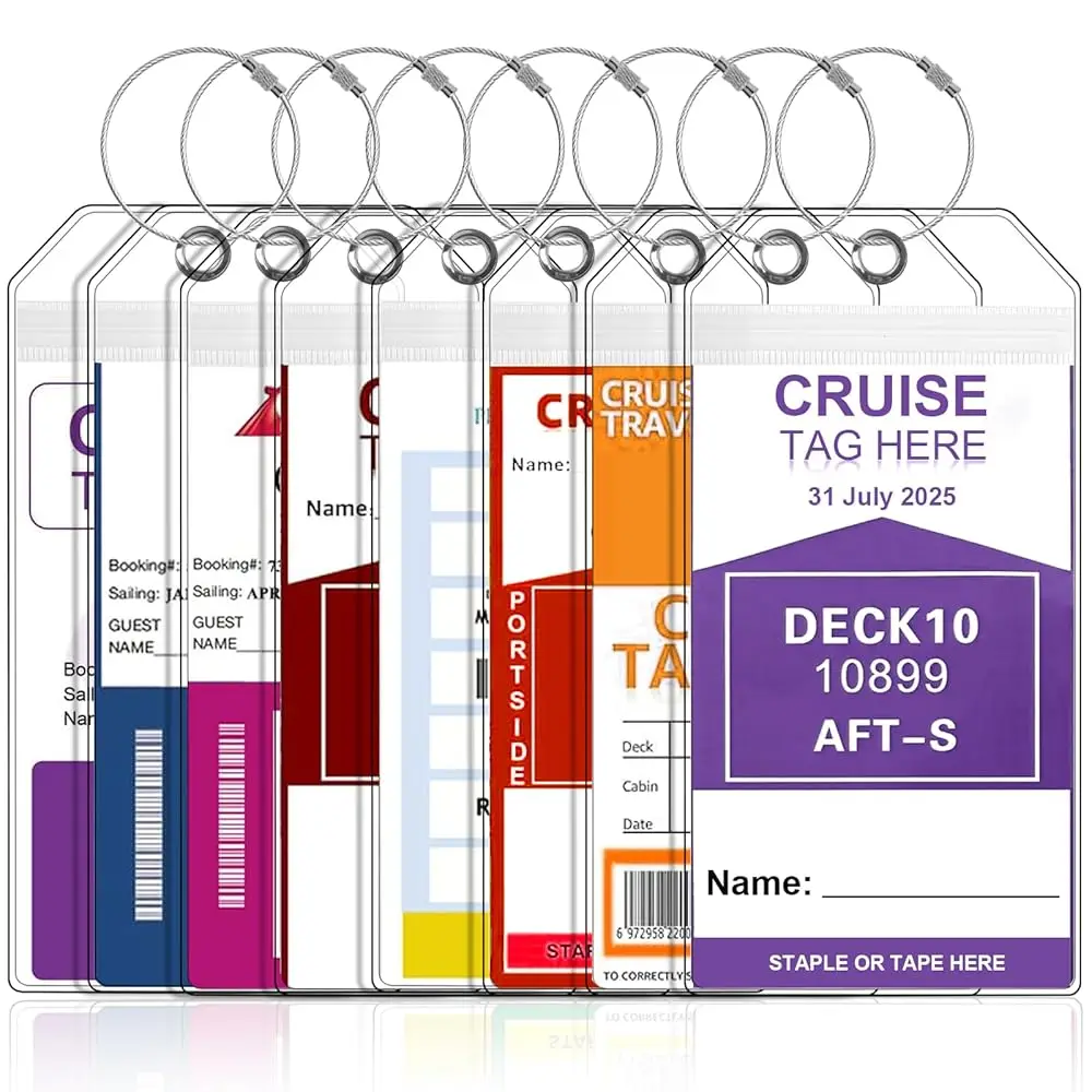 

Free ShippingCruise Luggage Tag Holder, Cruise Luggage Tag Holder can be Used for 2025Carnival, NCL, MSC Cruises, and Princess S