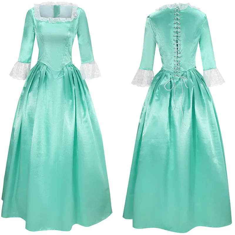 Anime Rock Opera Hamilton Musical Concert Peggy Elizabeth Angelica Cosplay Costume Adult Women Muslim Prom Dresses Halloween Cos