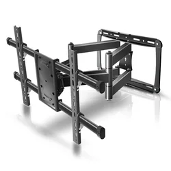 HILLPORT 55-100 Inch Heavy Duty TV Wall Mount Bracket Adjustable Digital Ultrathin Tilt TV Support VESA 600*400MM DY777