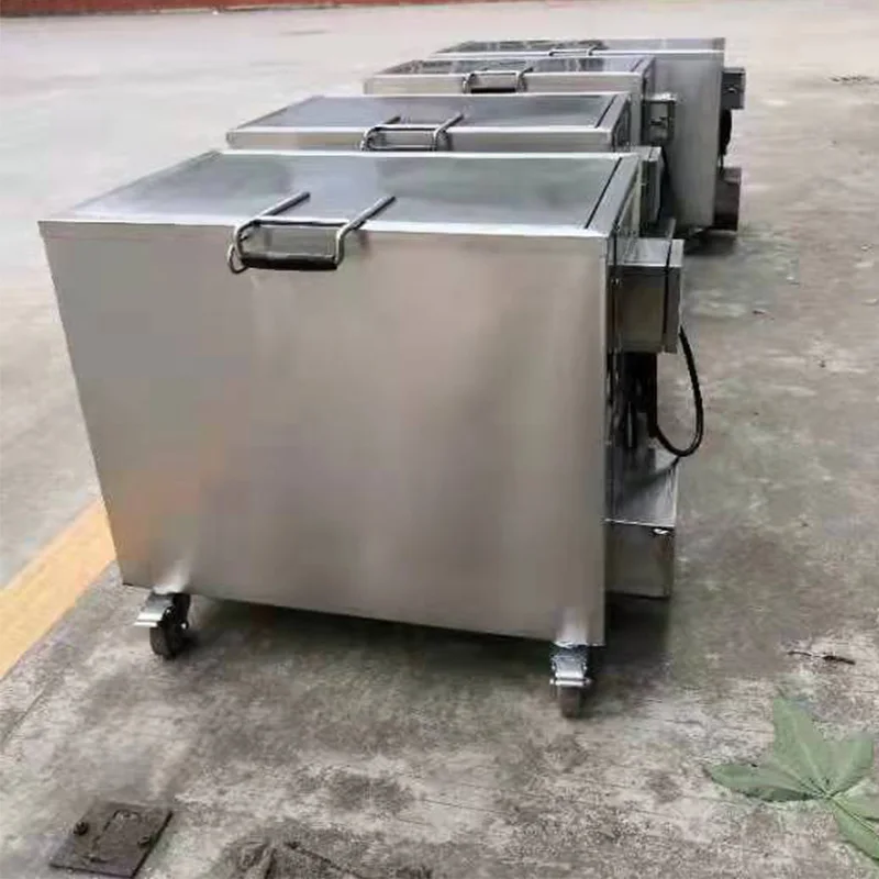 Commercial 419L Stainless Steel Soaking Tank  Lift Degreaser for Large Oven Racks Cookware New Optional 211~672L