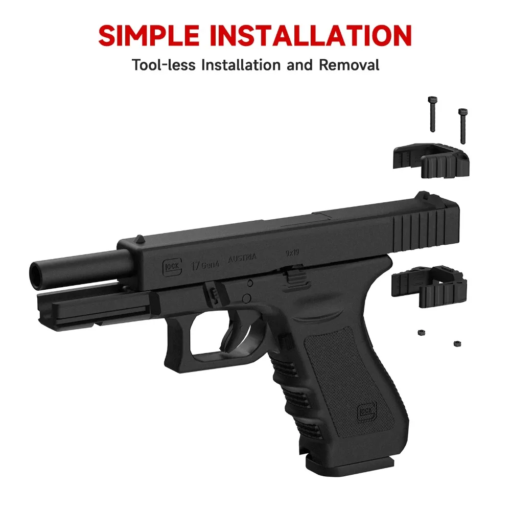 Tactical Slide Assist Handle  Compatible with Glock Full Series G17 G19 G20 G21 G22 G34 G39