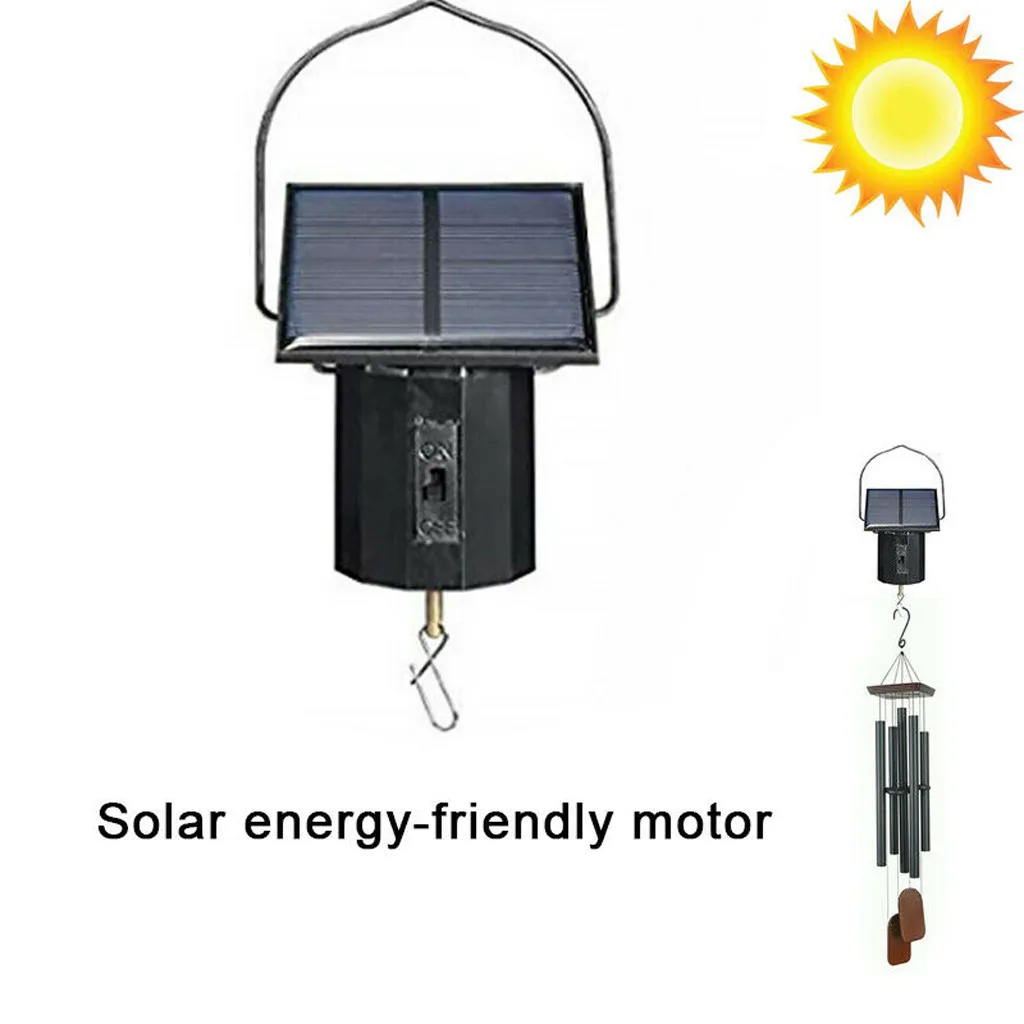 Motor giratorio de energía Solar para decoración de interiores, Spinner de viento con batería, accionado por batería, molino de viento para jardín