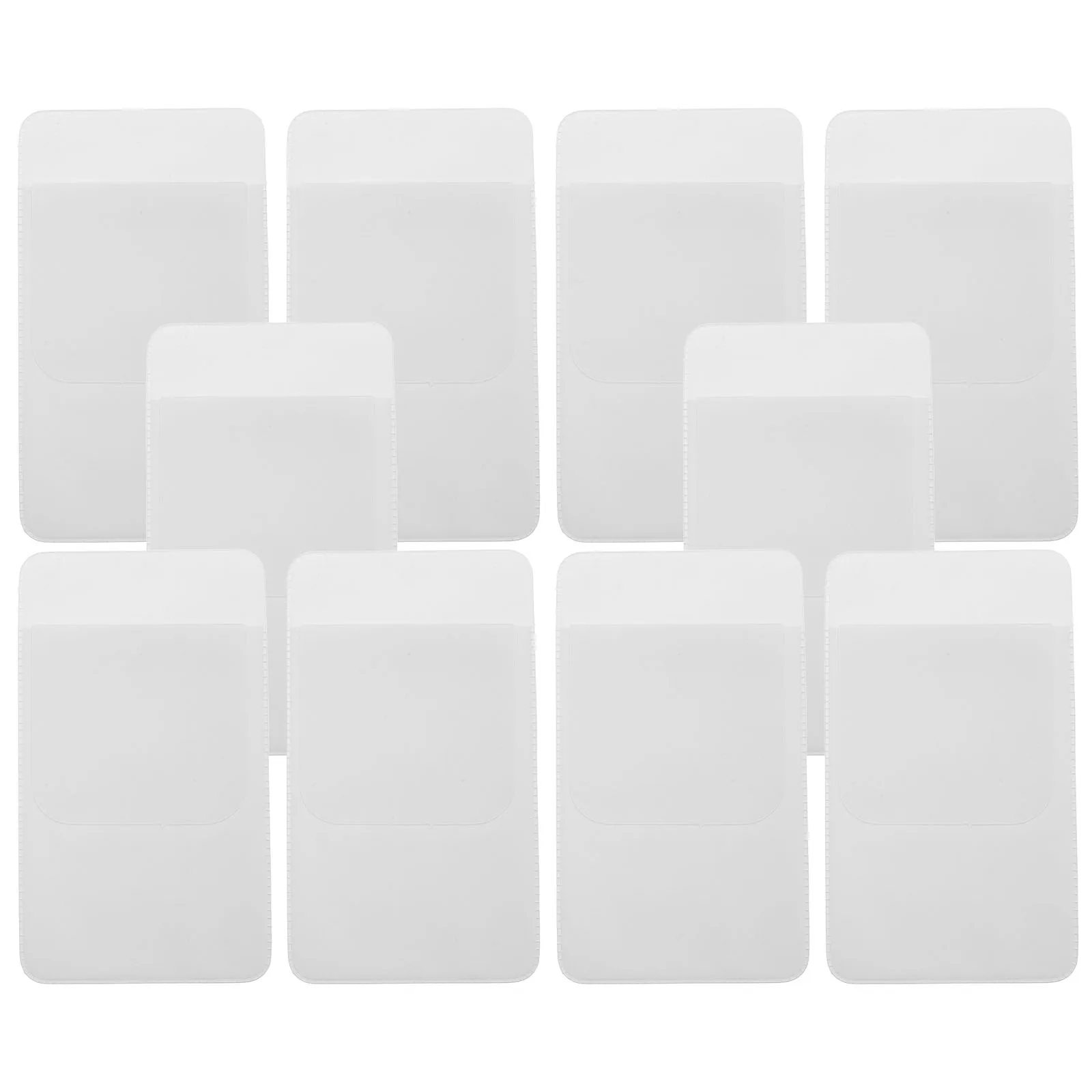 

10pcs PVC Pen Case Nurse Pocket Protector Soft Material Stain Prevention Organizer For Shirts Coats Lab Use
