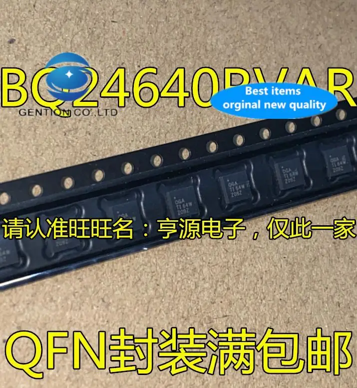 

2pcs 100% orginal new BQ24640RVAR BQ24640 Silkscreen OGA QFN16 Power Management IC