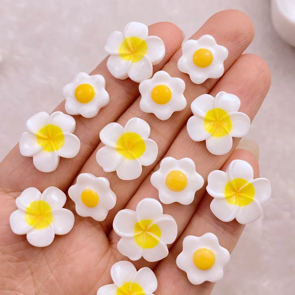 20Pcs New Cute  Mini Xiaohua Series Resin Flatback Ornament Jewelry Making Manicure Hairwear