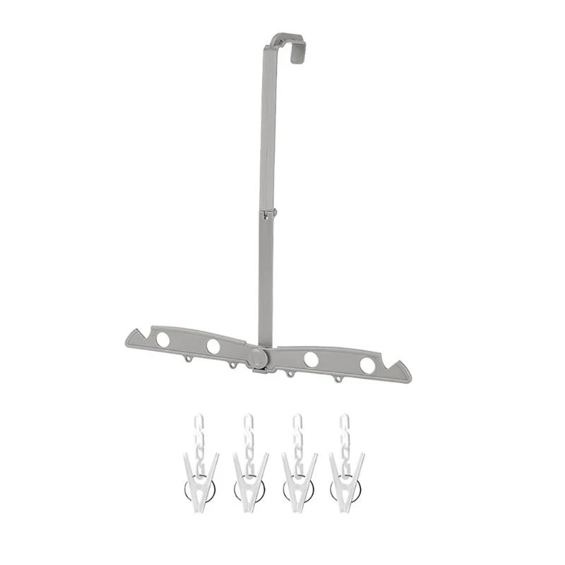 Reliable Air Conditioning Clothes Rack Colorful Underwear Hanger Convenient Clothes Drying Rack for Travel and Dormitory