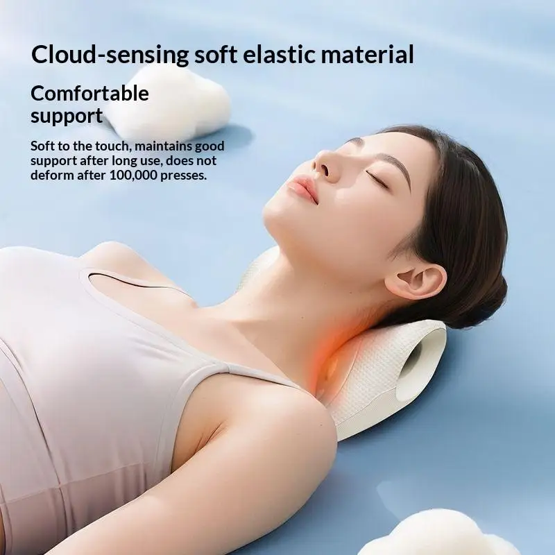1Pcs C-Shaped Contour Fatigue Relaxation Neck Shoulder Relaxer Cervical Support Massage Pillow Multi-Purpose Acupressure Design - view 4