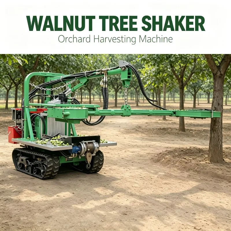 Orchard Trunk Shaker Fruit Harvester Self Propelled Olive Tree Shaker Walnut Vibrating Picker Farm Equipment OEM Customized