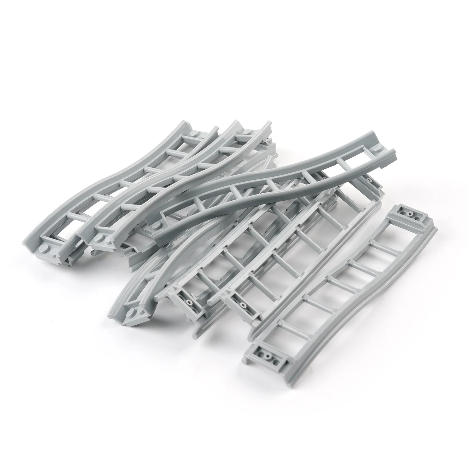 Châssis de piste de montagnes russes, petites pièces techniques de Paticle, bloc de construction MOC, Rail, arc de pente, bords d'arbre, brique 26021 26060 26559