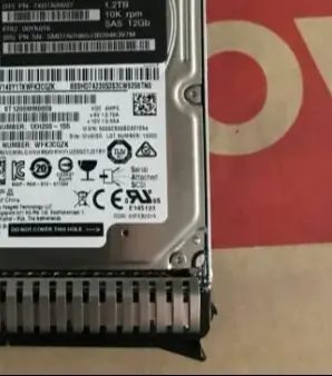 For 7XB7A00033 00YK022 1.2TB 10K SAS 12Gb hard drive