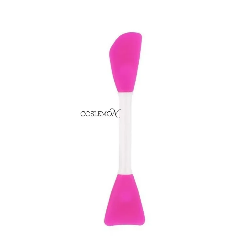 Dubbele Kop Siliconen Borstels Lepel Spatel Roerstok Gezichtsmasker Gezichtsmassage Reiniging Scrubber Huidverzorging Make-Up Tools