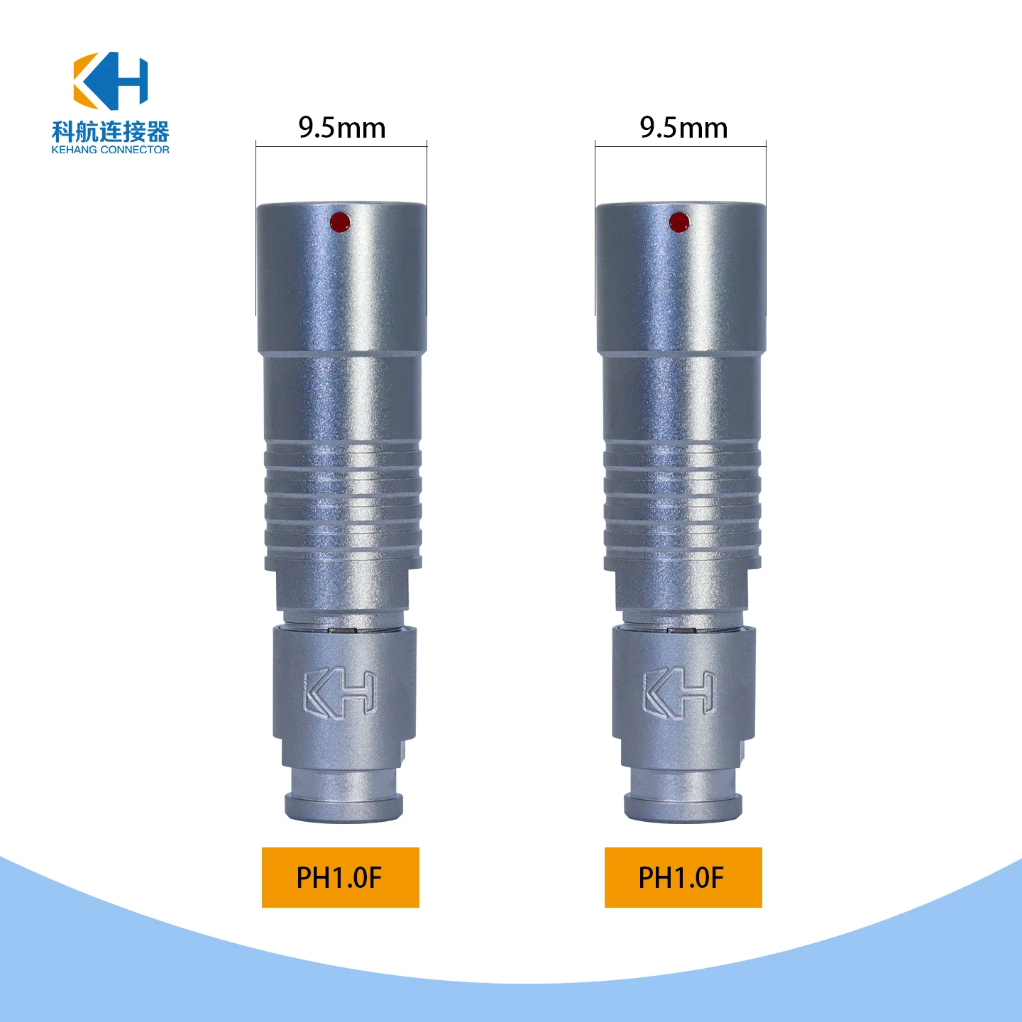 F Series PH1 Floating Socket 9 Pins Waterproof IP68 Lemo Connector Compatible Electrical Gaming Console Accessories