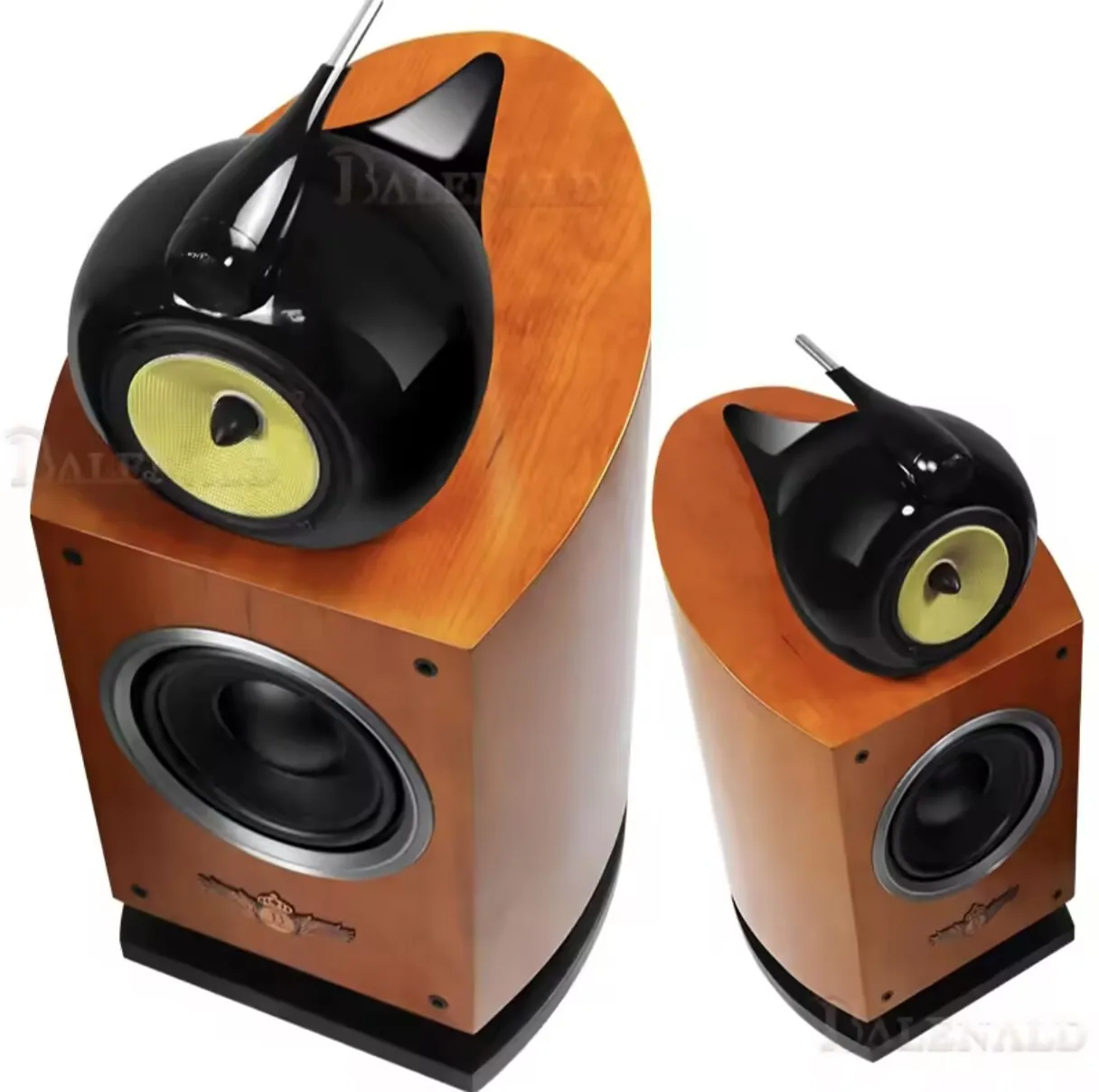 Fever High Fidelity 8-Zoll Bass Nautilus Audio Dreiwege-Regallautsprecher Passiver Hifi-Lautsprecher