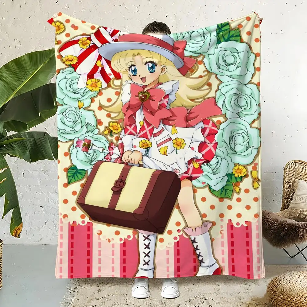 Cobertor de flanela Anime A-Ashita no Nadja, cobertor para cama, escritório, soneca, viagem, camping, piquenique, decoração macia